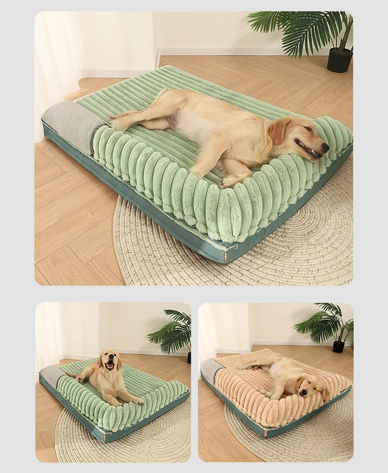 HOOPET Dog Bed Padded Cushion for Small Big Dogs Sleeping Beds and Houses for Cats Super Soft Durable Mattress Removable Pet Mat